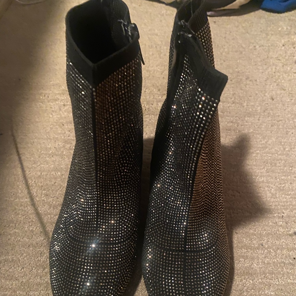 Torrid NWOT Stretch Knit Embellished Bootie